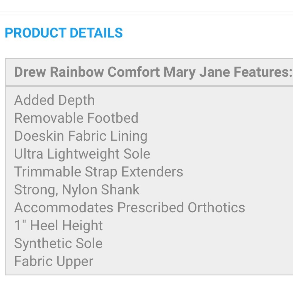 Barefoot Freedom Women’s Drew Rainbow Lightweight Comfort Mary Jane Shoes, 8.5WW - Picture 11 of 11